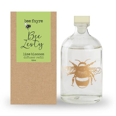 Bee Zesty Lime Blossom Reed Diffuser Refill