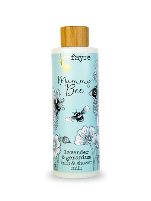 Mummy Bee Lavender & Geranium Bath & Shower Milk