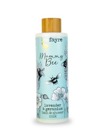 Mummy Bee Lait de Bain & Douche Lavande & Géranium