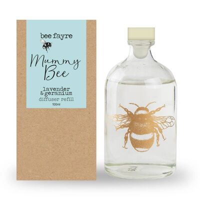 Mummy Bee Lavendel & Geranium Reed Diffuser Nachfüllung