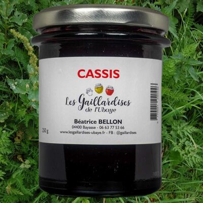 Confiture cassis