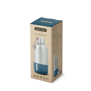 Flacon isotherme Explorer, petit, océan, 650 ml 2