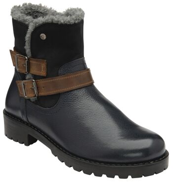 Cuir VERMONT-Marine