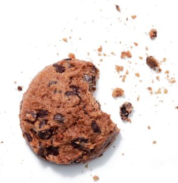 Biscuit anti-gaspi & inclusif TOUT CHOCOLAT format EMBALLE (Paquet de 150g) 2