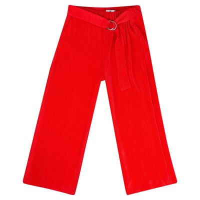 RED JUNIOR TROUSERS