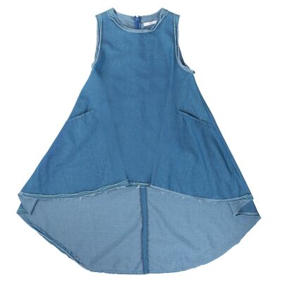 VESTIDO JUNIORJEANS - acampanado