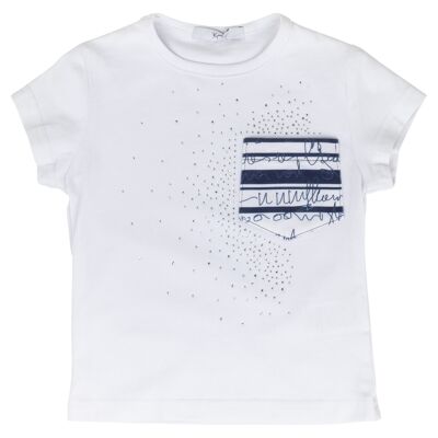 T-SHIRT BÉBÉ BLANC - Mod.2