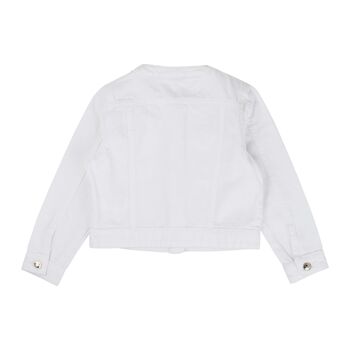 VESTE BÉBÉ BLANCHE 2