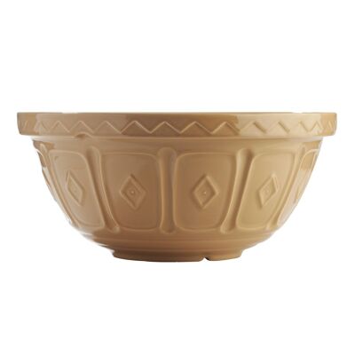 CANE mixing bowl, beige, diameter: 32 cm