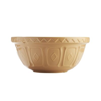 CANE mixing bowl, beige, diameter: 26 cm