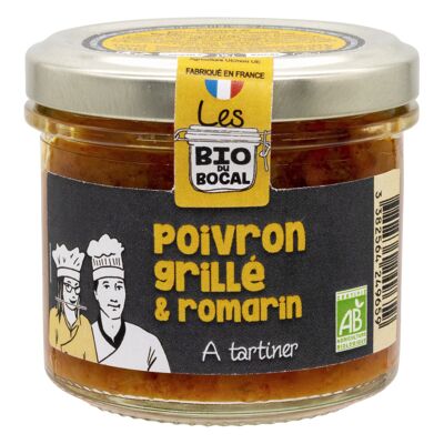 Tartinable de poivron grillé au romarin Bio 90g
