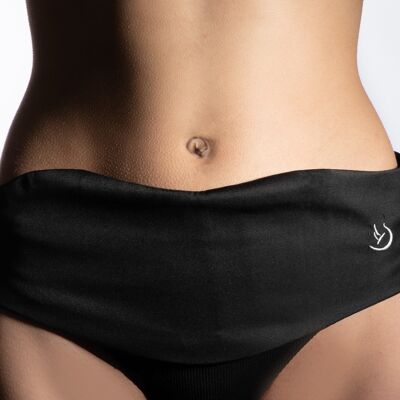 My Moony heating and massaging belt black