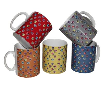 Tazas de oveja con diseño galés