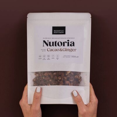 Cacao & Ginger Nutoria 320g.