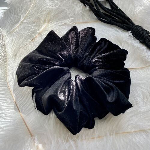 Black Velvet Scrunchie