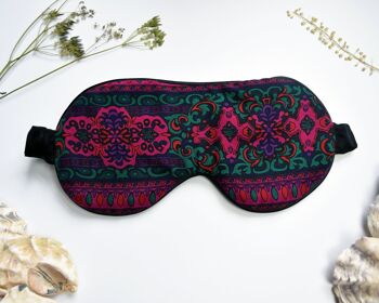 Masque pour les yeux en soie - Liz Claibourne Vintage Silk Floral 1 8