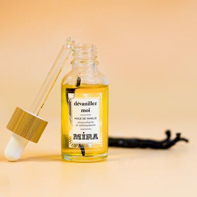 Dévanillez-moi - Vanille- und Jojoba-Trockenöl - Gesicht - Talgregulierend, entzündungshemmend und Anti-Aging - 30 ml