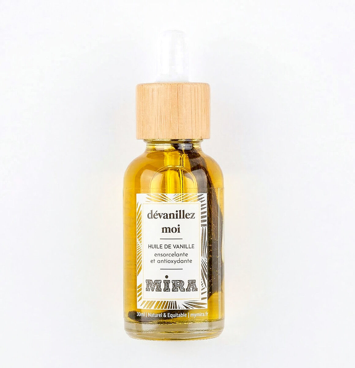 The intoxicating oil - Dévanillez-moi - Dry vanilla and jojoba oil - Face - Sebum-regulating, anti-inflammatory and anti-aging - 30 ml