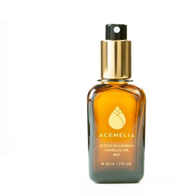 Olio di camelia BIO 50 ml per prendersi cura naturalmente della pelle del viso e del corpo