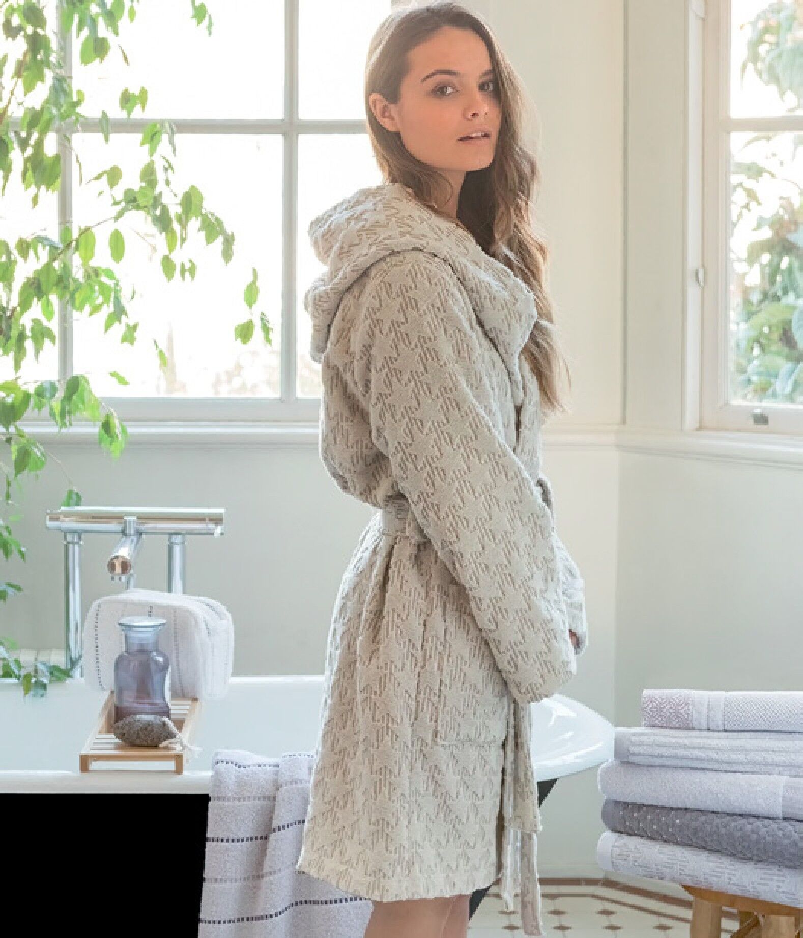 Topshop grey 2024 dressing gown