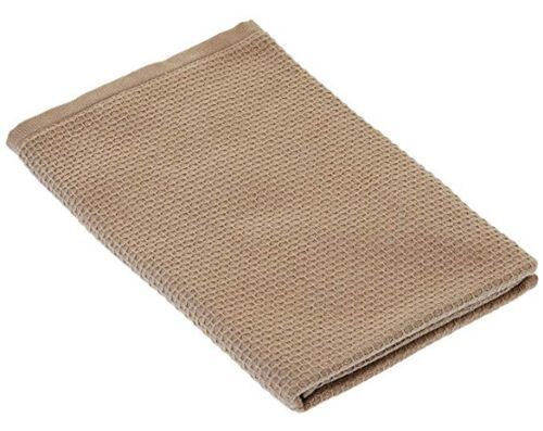 Theedoek - wafel - 400 grams - 50 x 50 - beige / taupe