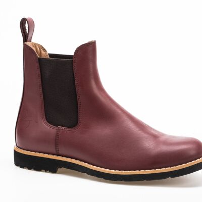 GABRIEL leather ankle boots