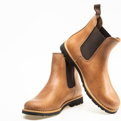 HAVANES leather ankle boots