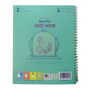 Le Dodo Pad Grid Book format A5 (21cm x 14.8cm) 2