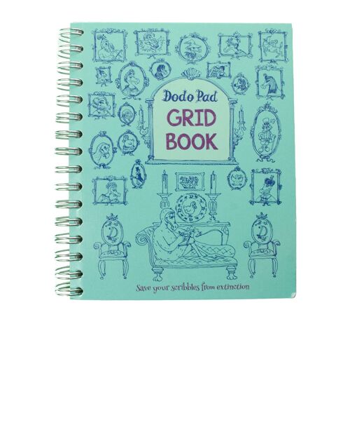 The Dodo Pad Grid Book Mini Size (13.6cm x 11cm)
