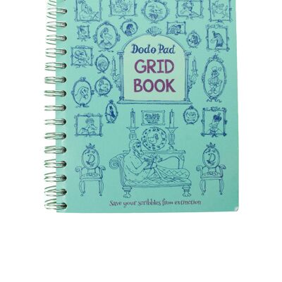 The Dodo Pad Grid Book Mini Size (13.6cm x 11cm)