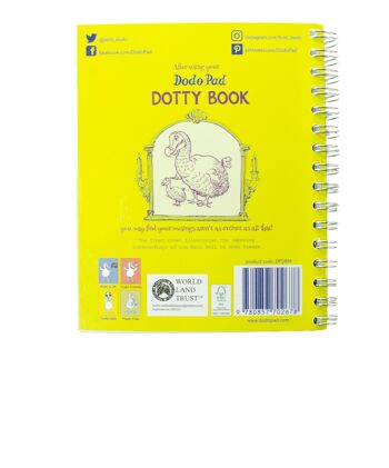 Le Dodo Pad Dotty Book Mini Taille (13,6 cm x 11 cm) 2