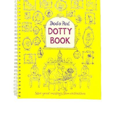 Il Dodo Pad Dotty Book formato A5 (21 cm x 14,8 cm)