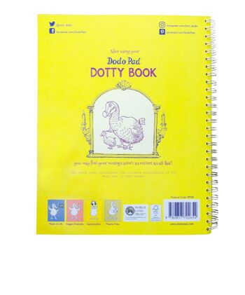 Le Dodo Pad Dotty Book Format A5 (21cm x 14.8cm) 2