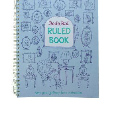 Il libro a righe Dodo Pad formato A5 (21 cm x 14,8 cm)