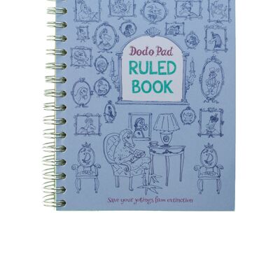 El libro de reglas Dodo Pad tamaño mini (13,6 cm x 11 cm)
