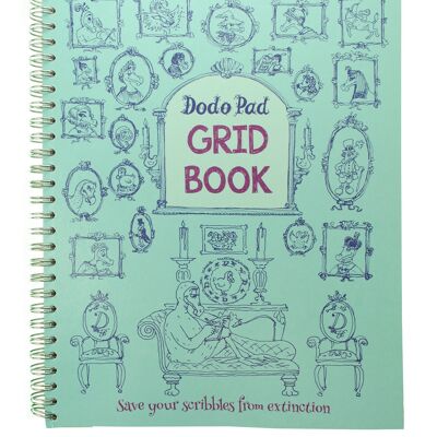 The Dodo Pad Grid Book Desk Tamaño (24 cm x 19 cm)