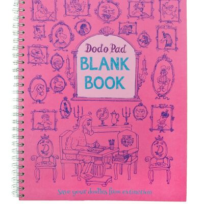 The Dodo Pad Blank Book Desk Size (24cm x 19cm)