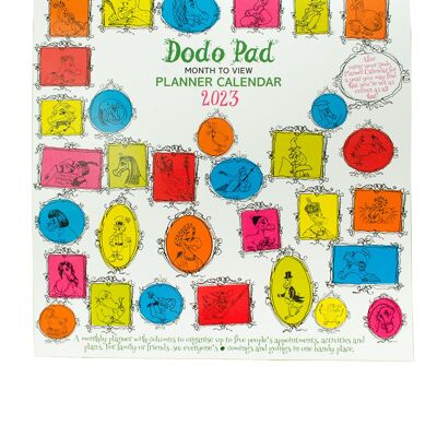 Calendario planificador familiar Dodo Pad 2023