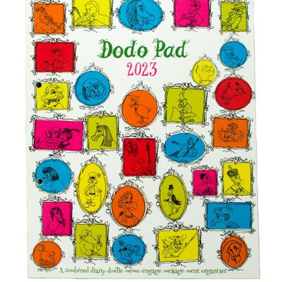 2023 Dodo Pad Schreibtischkalender (Loseblatt)