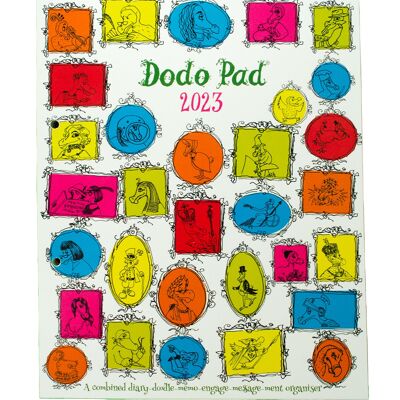2023 Dodo Pad Schreibtischkalender (Loseblatt)