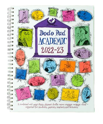 2022/2023 The Dodo Pad Academic Pad Agenda de bureau original 1