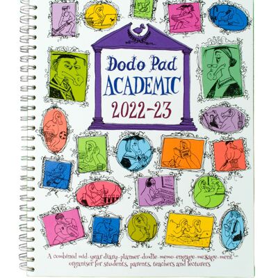 2022/2023 The Dodo Pad Academic Pad Agenda de bureau original