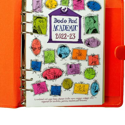 2022/2023 The Dodo Pad Academic A5 Diary (recharge Filofax, feuilles mobiles)