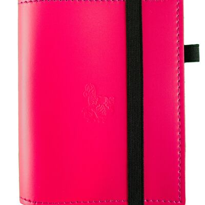 Funda de Escritorio en Piel Genuina - Rosa