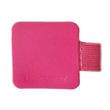 Boucle pour stylo - Rose fluo 1