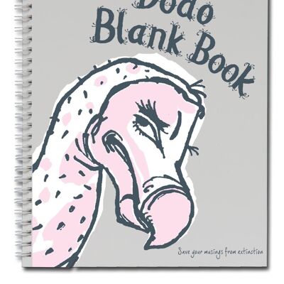 The Dodo Blank Book (Desk Size)