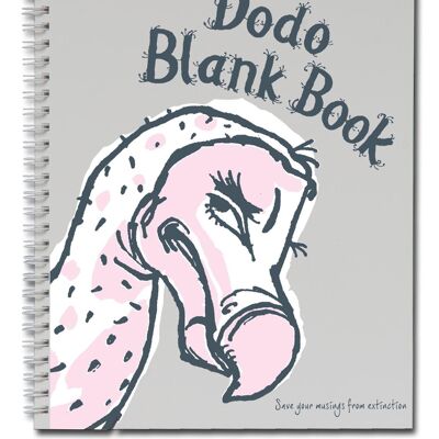 The Dodo Blank Book (Desk Size)