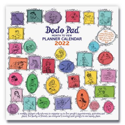 Calendario planificador familiar Dodo 2022