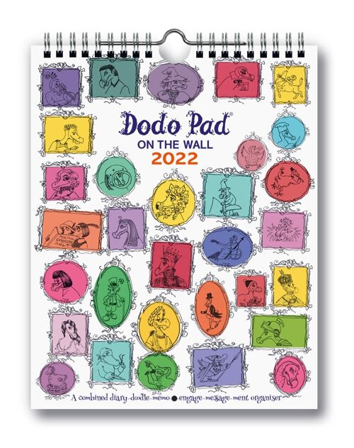 2022 Dodo On The Wall Pad Calendar