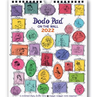 2022 Dodo On The Wall Pad Calendar